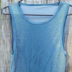 Under Armour Teal Gray Tank Top - No Size Tag - XS/S - See Measurements